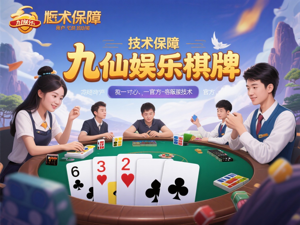 除了技术保障，九仙娱乐棋牌还提供了贴心的客户服务。